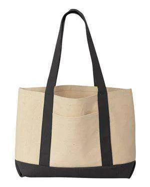 Liberty Bags Leeward Canvas Boat Tote Bag - 8869