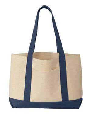 Liberty Bags Leeward Canvas Boat Tote Bag - 8869