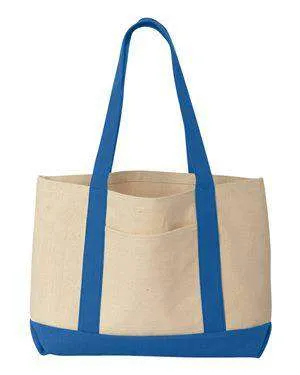 Liberty Bags Leeward Canvas Boat Tote Bag - 8869