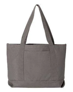 Liberty Bags Premium Gusseted Canvas Tote Bag - 8870