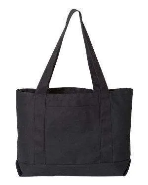 Liberty Bags Premium Gusseted Canvas Tote Bag - 8870