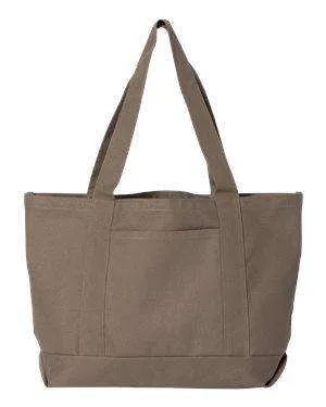 Liberty Bags Premium Gusseted Canvas Tote Bag - 8870