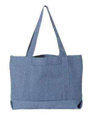 Liberty Bags Premium Gusseted Canvas Tote Bag - 8870