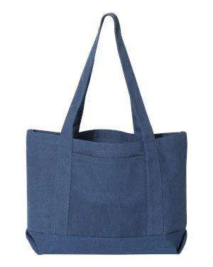 Liberty Bags Premium Gusseted Canvas Tote Bag - 8870