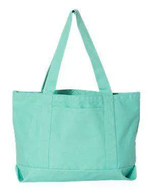 Liberty Bags Premium Gusseted Canvas Tote Bag - 8870