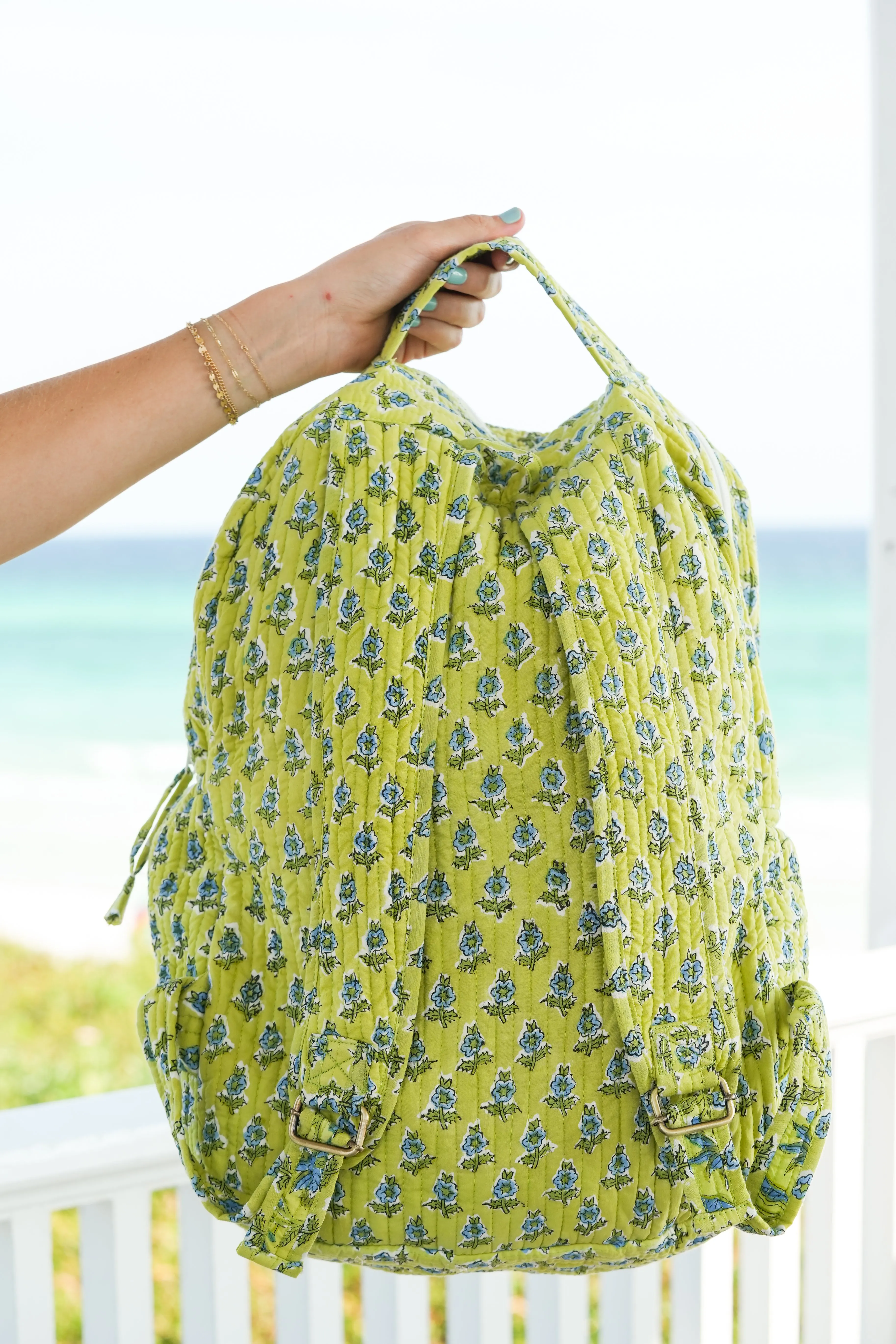 Lime Pisa Backpack
