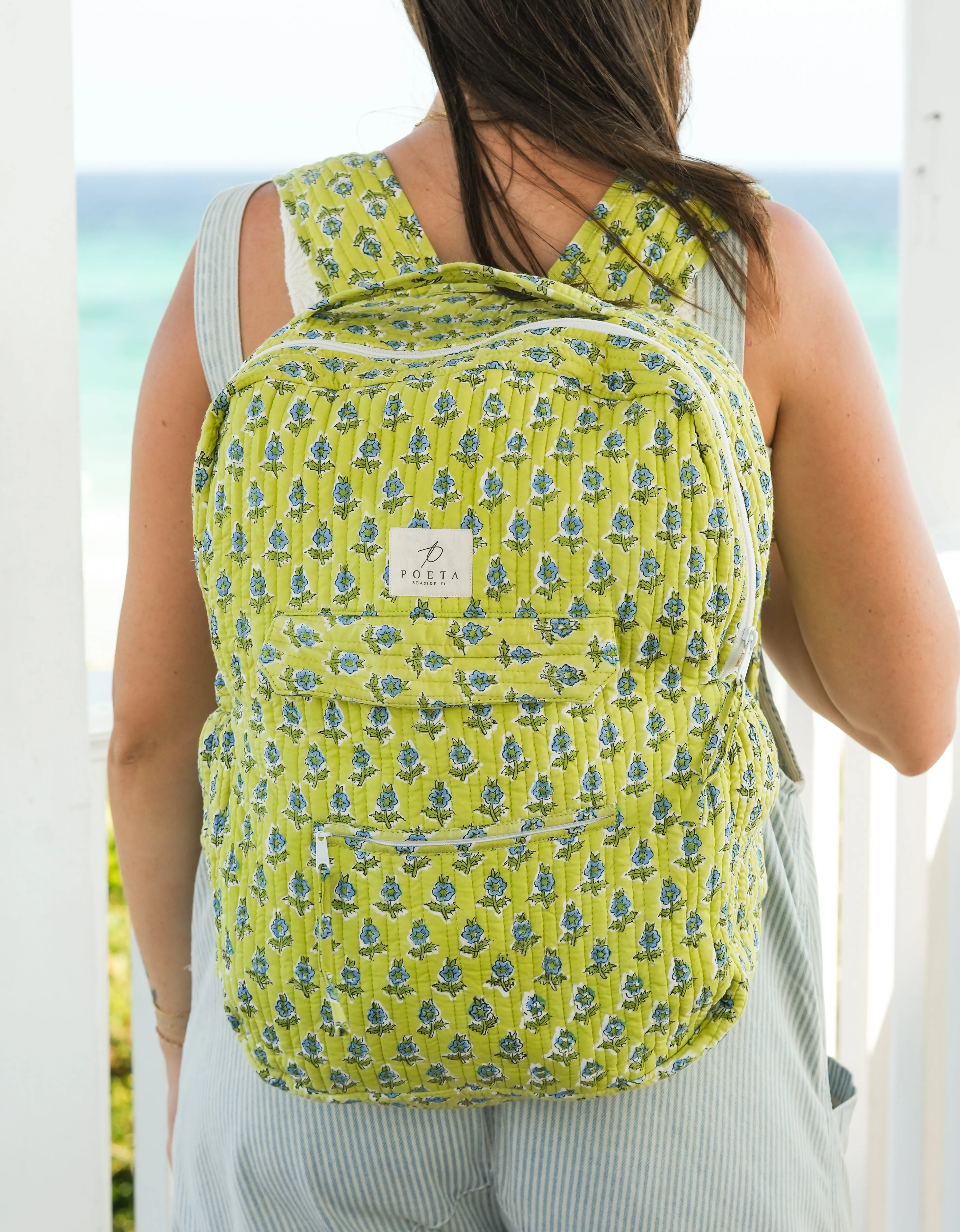 Lime Pisa Backpack
