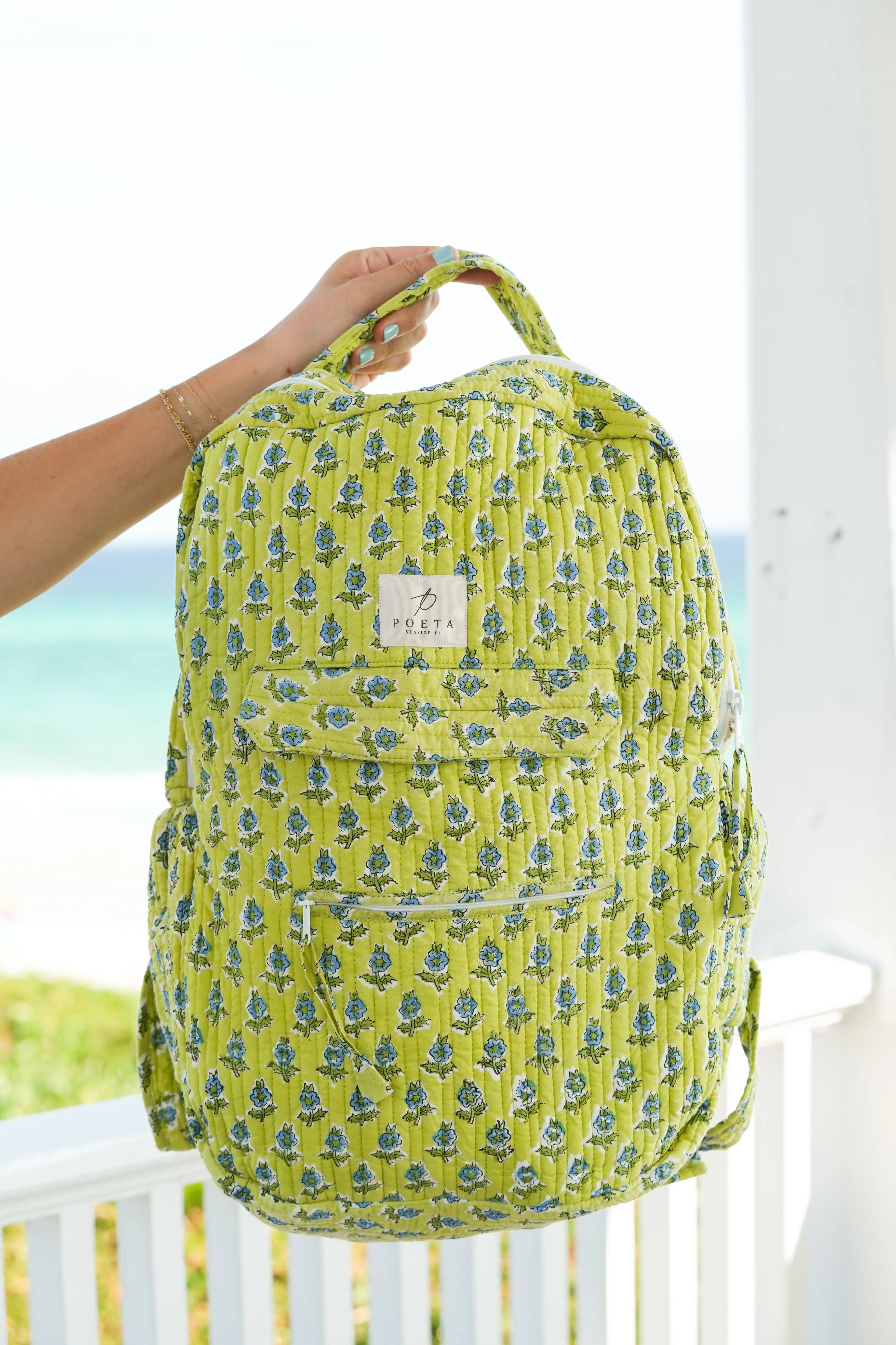 Lime Pisa Backpack