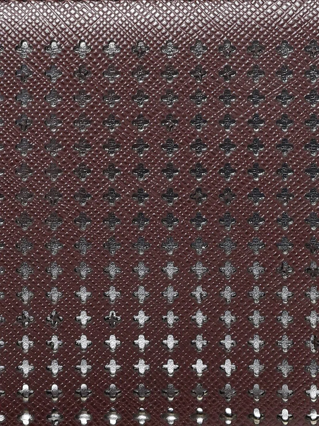 Lisa Haydon for Lino Perros Women Burgundy Solid Zip Around Wallet