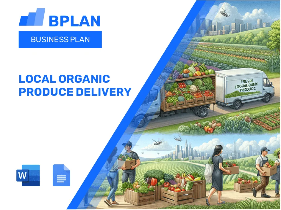 Local Organic Produce Delivery Business Plan