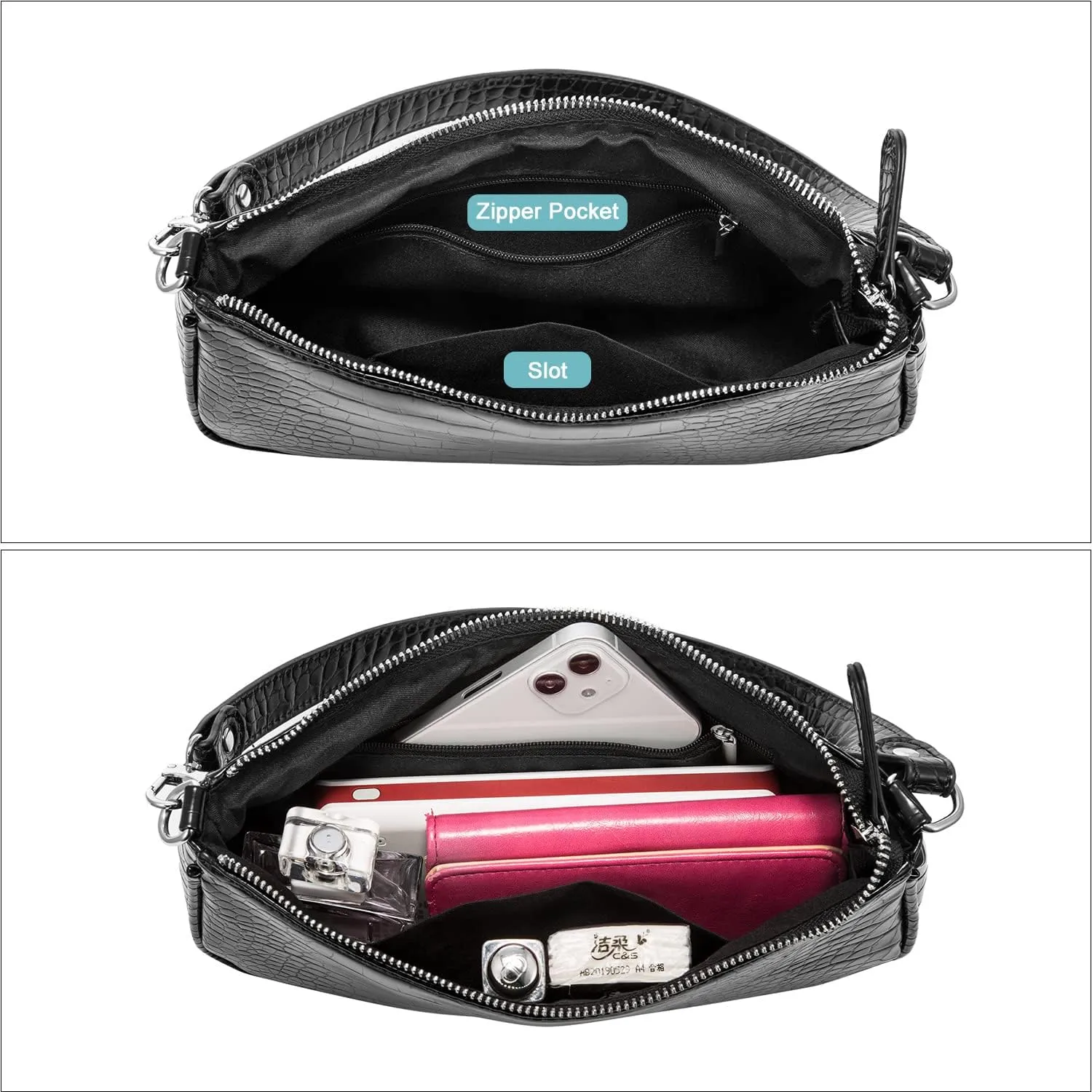 Loiral Small Purse for Women, Retro Classic Tote HandBag Shoulder Bags Clutch Purse
