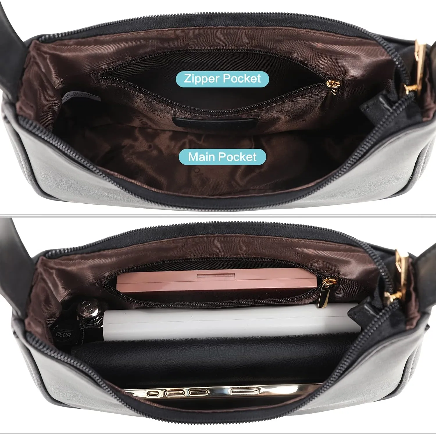 Loiral Small Purse for Women, Retro Classic Tote HandBag Shoulder Bags Clutch Purse
