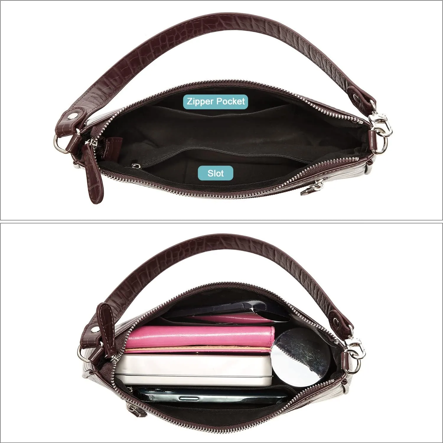 Loiral Small Purse for Women, Retro Classic Tote HandBag Shoulder Bags Clutch Purse