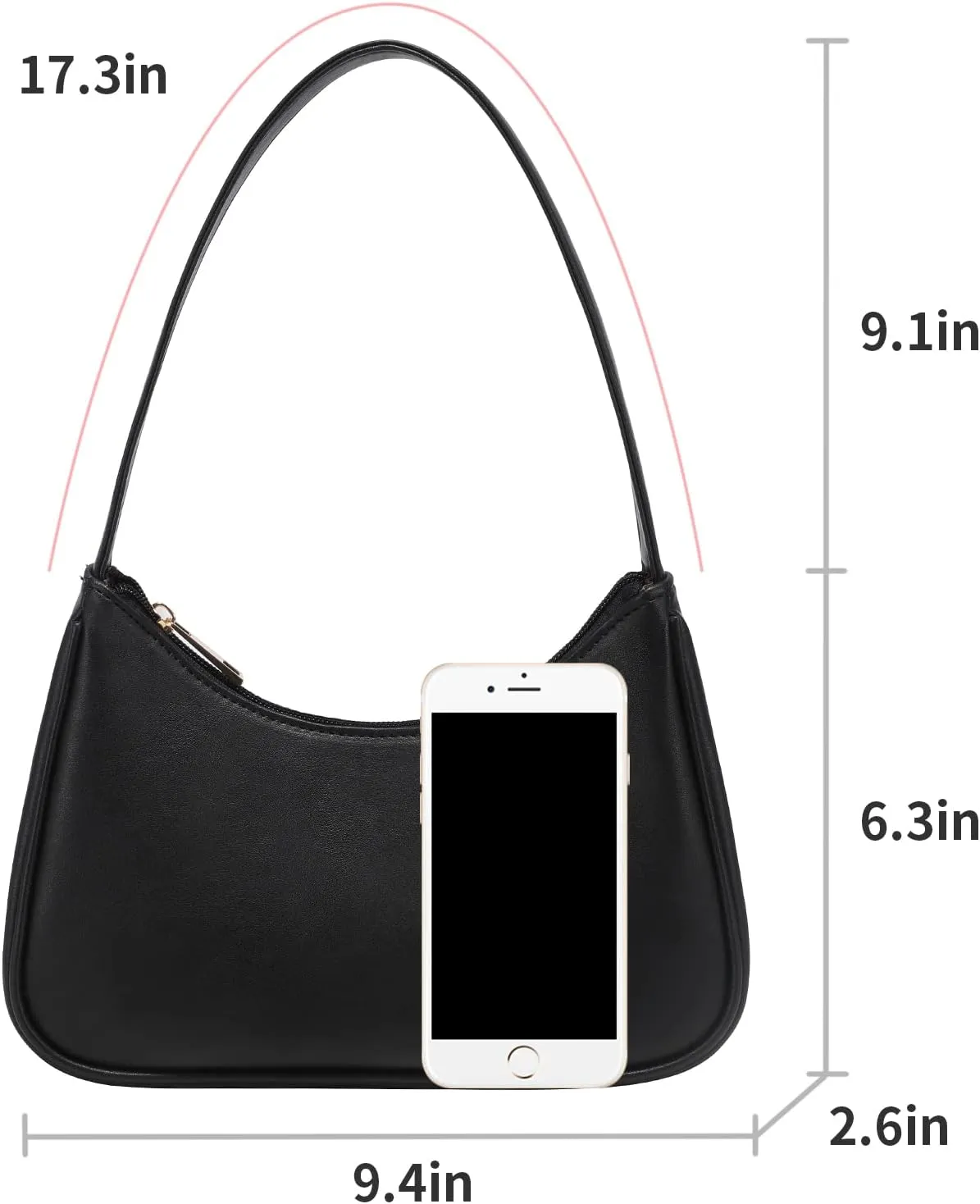Loiral Small Purse for Women, Retro Classic Tote HandBag Shoulder Bags Clutch Purse
