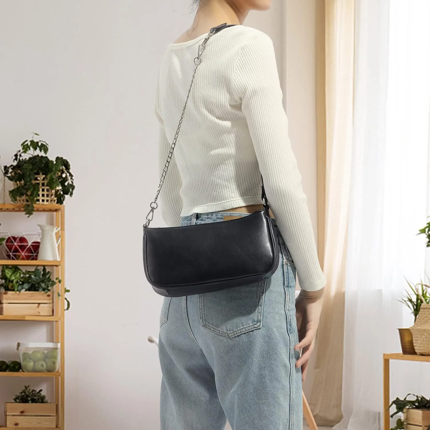 Loiral Small Purse for Women, Retro Classic Tote HandBag Shoulder Bags Clutch Purse