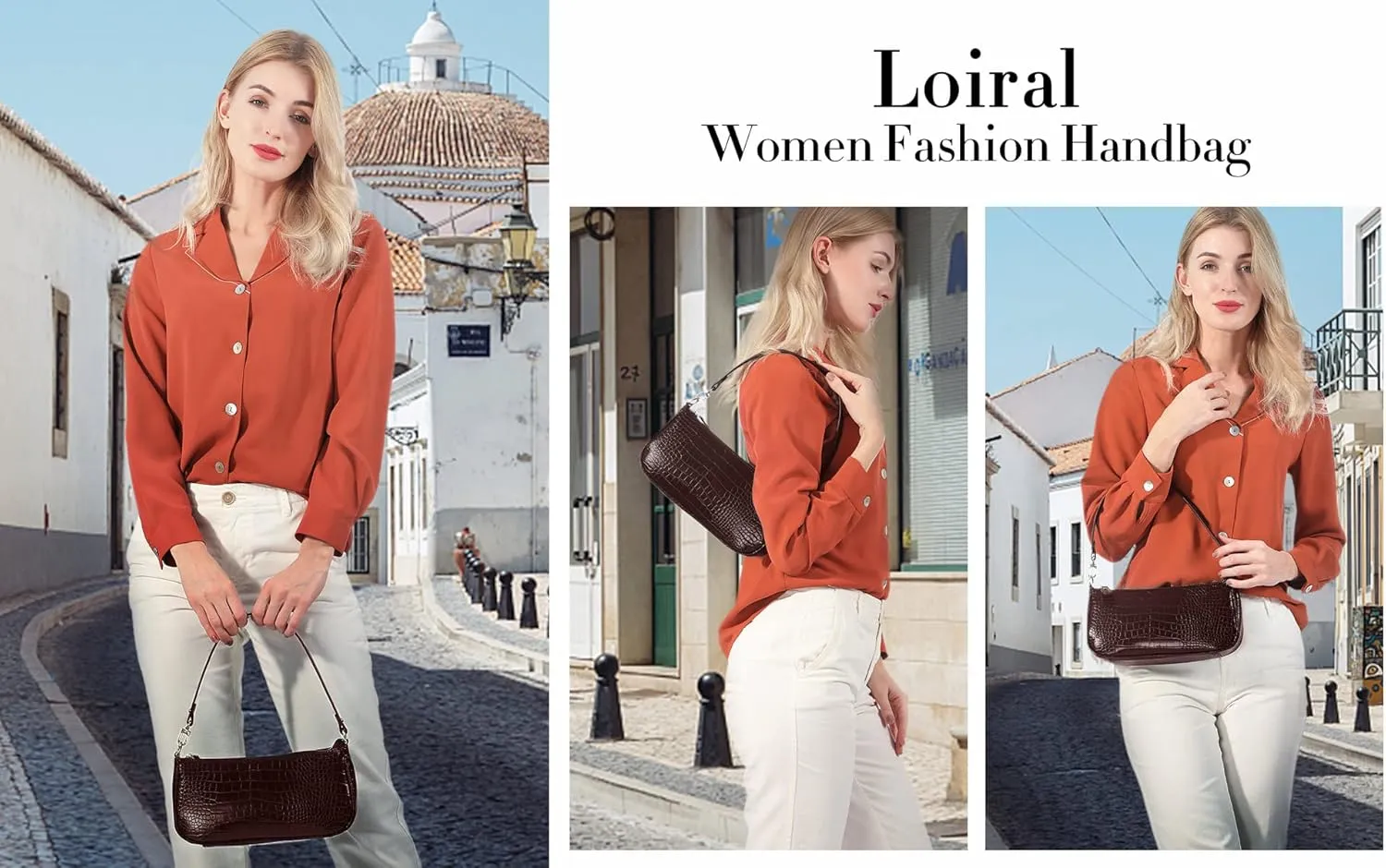 Loiral Small Purse for Women, Retro Classic Tote HandBag Shoulder Bags Clutch Purse