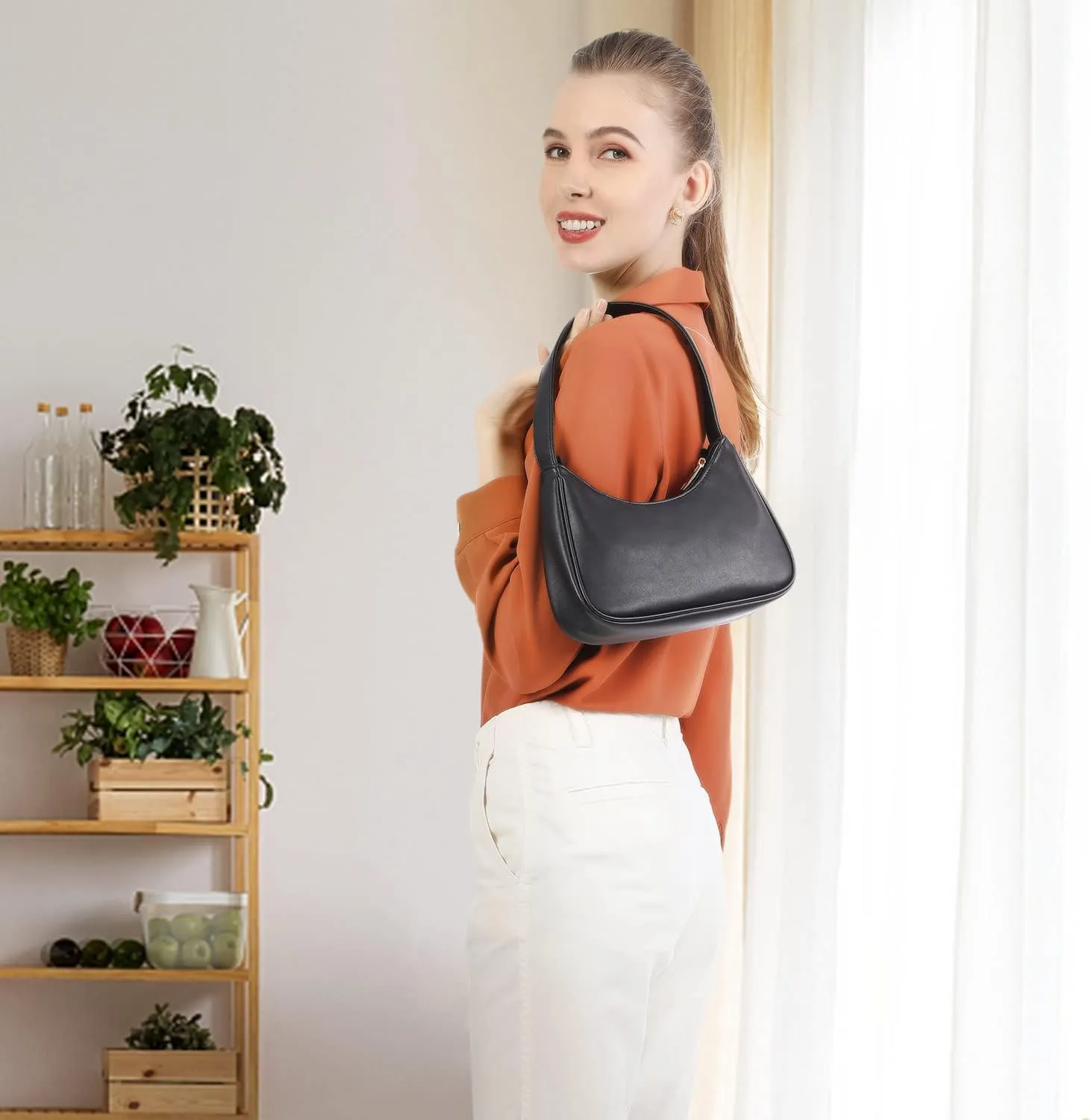 Loiral Small Purse for Women, Retro Classic Tote HandBag Shoulder Bags Clutch Purse