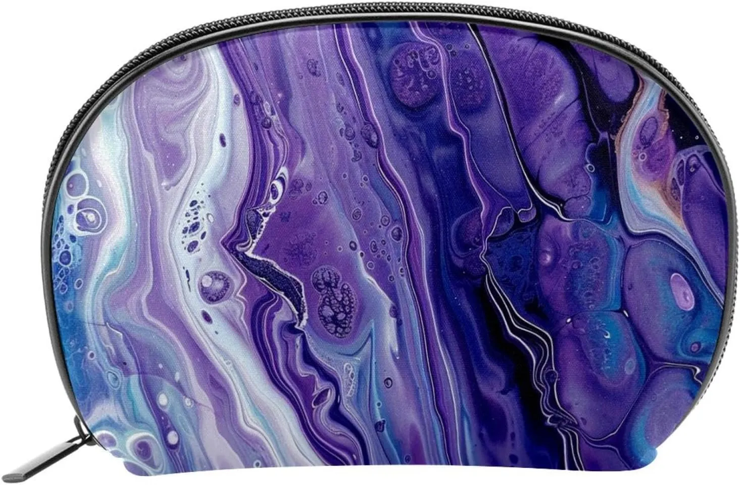 Makeup Bag Organizer,Cosmetic Bags for Women,Colored Texture Paint Abstract,Small Makeup Pouch