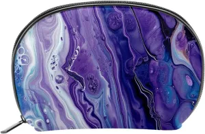 Makeup Bag Organizer,Cosmetic Bags for Women,Colored Texture Paint Abstract,Small Makeup Pouch