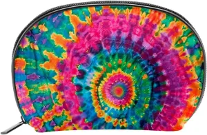 Makeup Bag Organizer,Cosmetic Bags for Women,Colorful Tie Dye Rainbow,Small Makeup Pouch