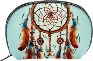 Makeup Bag Organizer,Cosmetic Bags for Women,Dreamcatcher Ethnic Style,Small Makeup Pouch