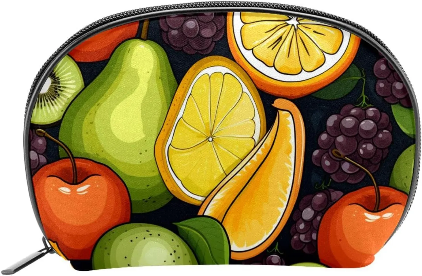 Makeup Bag Organizer,Cosmetic Bags for Women,Fruits Avocado Pear,Small Makeup Pouch