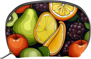 Makeup Bag Organizer,Cosmetic Bags for Women,Fruits Avocado Pear,Small Makeup Pouch