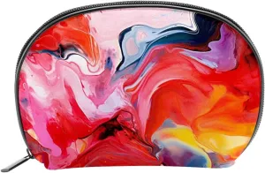 Makeup Bag Organizer,Cosmetic Bags for Women,Watercolor Graffiti Painting,Small Makeup Pouch