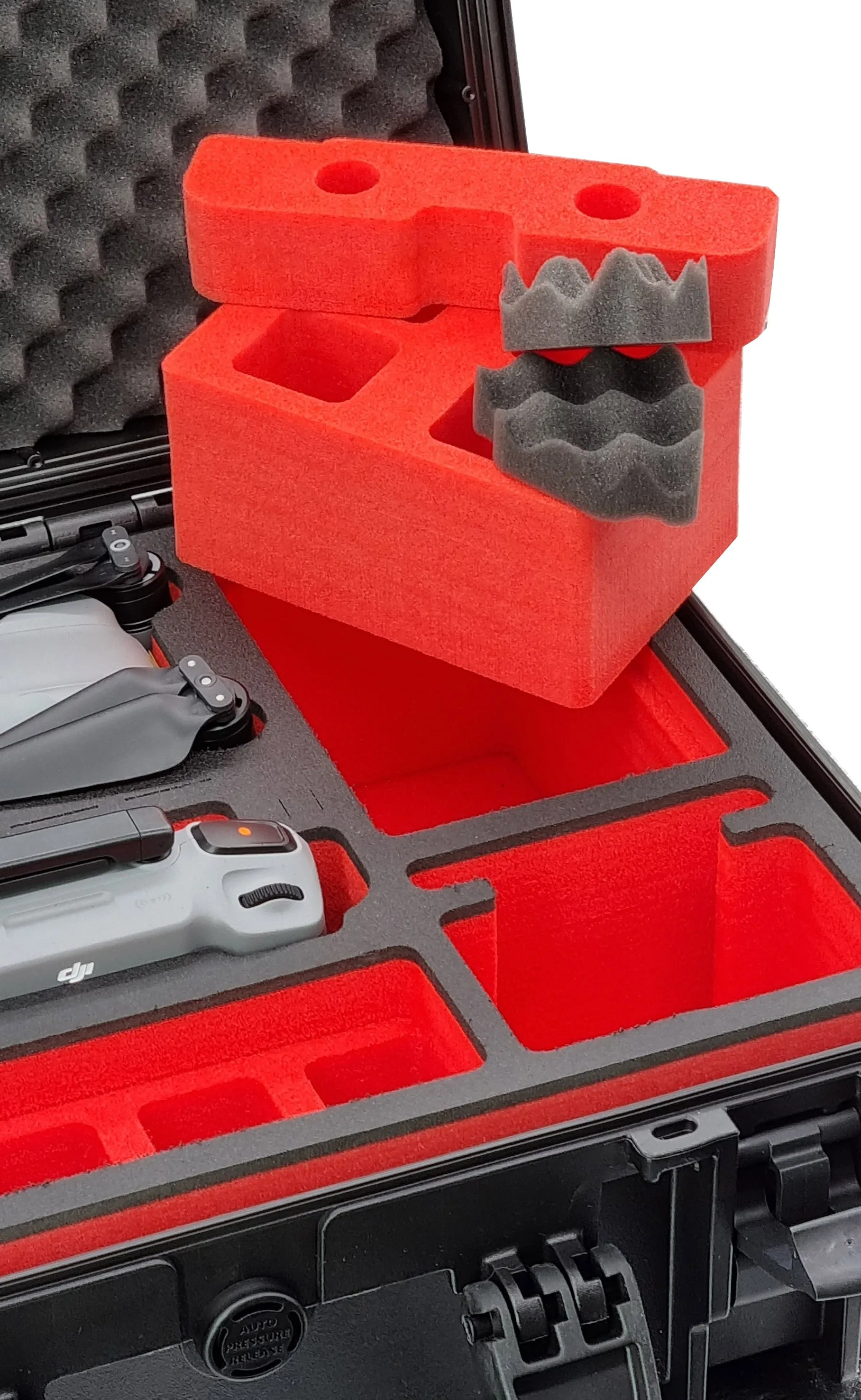 MC-CASES® Case for DJI Air 3 - our Explorer Version - also for Fly More Combo