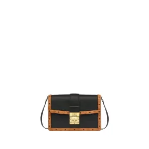 MCM Women's Tracy Shoulder Bag in Leather Visetos Mix