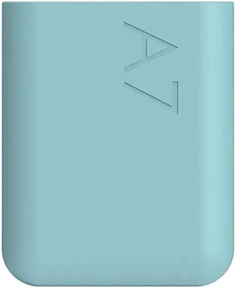 memobottle A7 (Sea Mist) Bundle - 6oz (180ml) - Bottle, silicone sleeve & lid | Compact Flat Bottle for Bags & Pockets | BPA Free Tritan | Modern & Minimalist | For Gym, Work & Travel