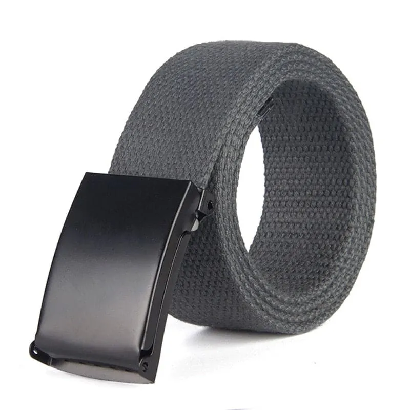 Metal-Buckled Tactical Belt for Travel and Pants