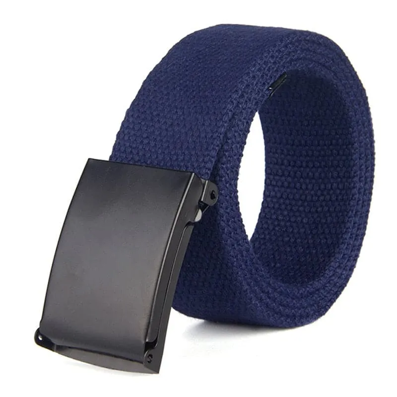 Metal-Buckled Tactical Belt for Travel and Pants