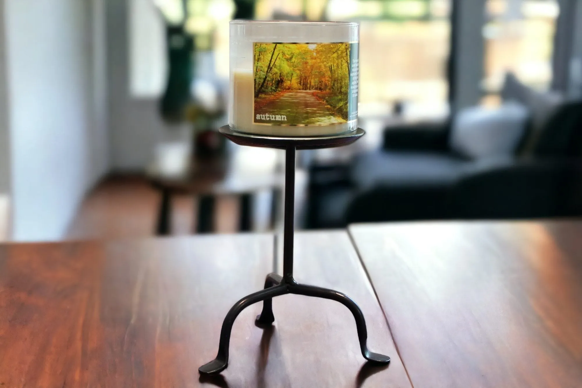 Metal Pillar Stand Candle Holders