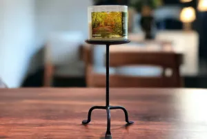 Metal Pillar Stand Candle Holders