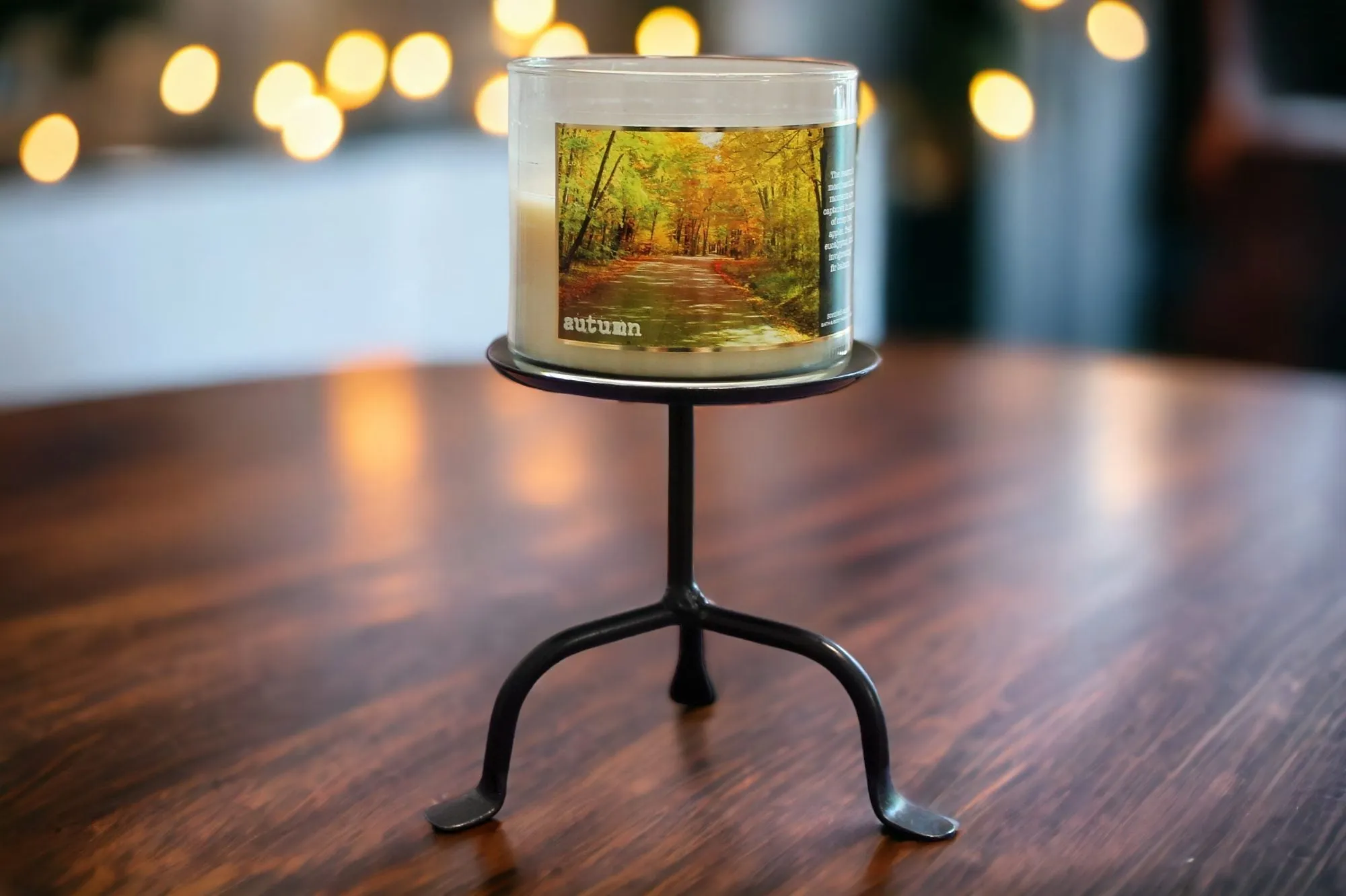 Metal Pillar Stand Candle Holders
