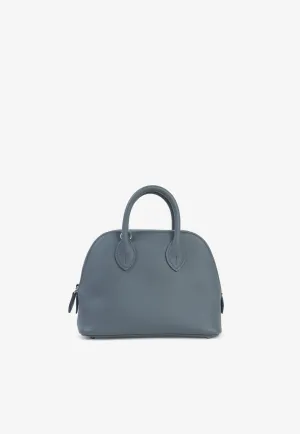 Mini Bolide 1923 in Vert Amande Evercolor Leather with Palladium Hardware