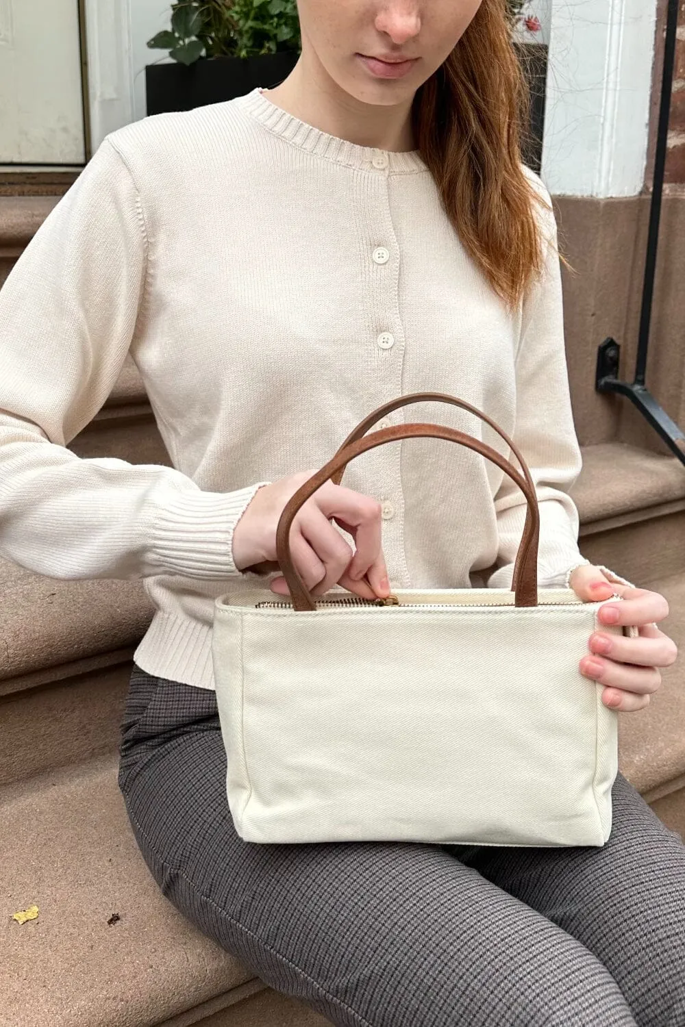 Mini Canvas Tote Bag