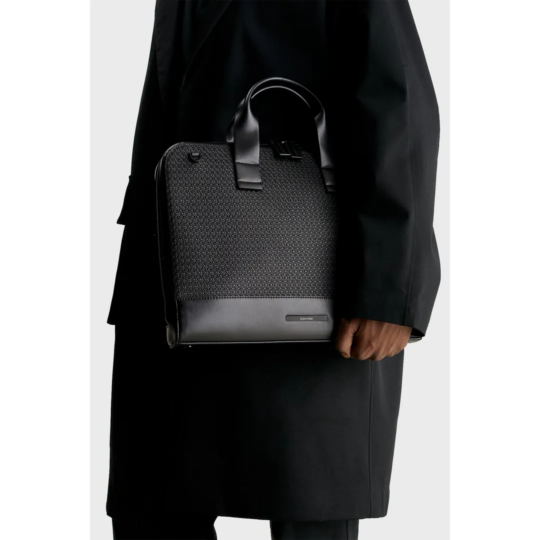 MODERN BAR SLIM LAPTOP BAG MONO