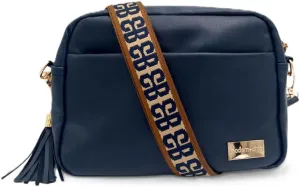 Modern Chic Alice Crossbody Bag: Vegan Leather Purse with Roomy Exterior/Interior Pockets, and Matching Womens Wallet