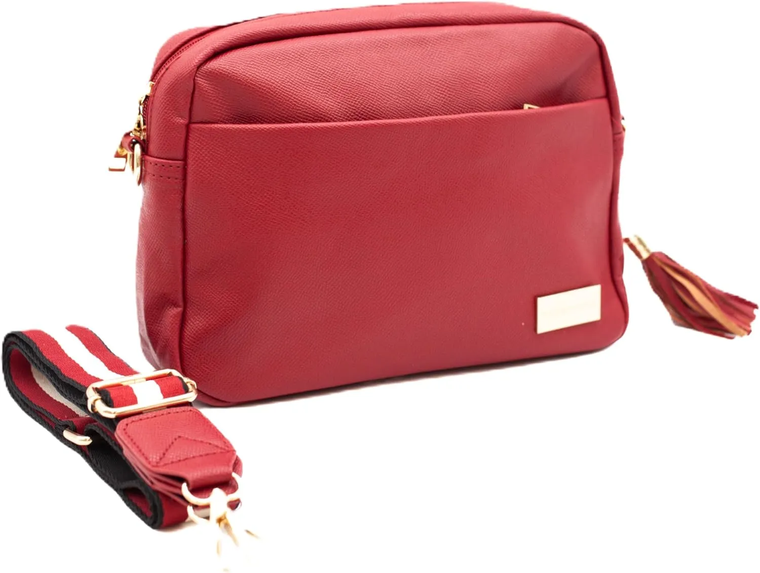 Modern Chic Crossbody Bags for Women - Alice Crossbody Purse, Vegan Leather Sling Bag with Ultra Roomy Interior and Pockets