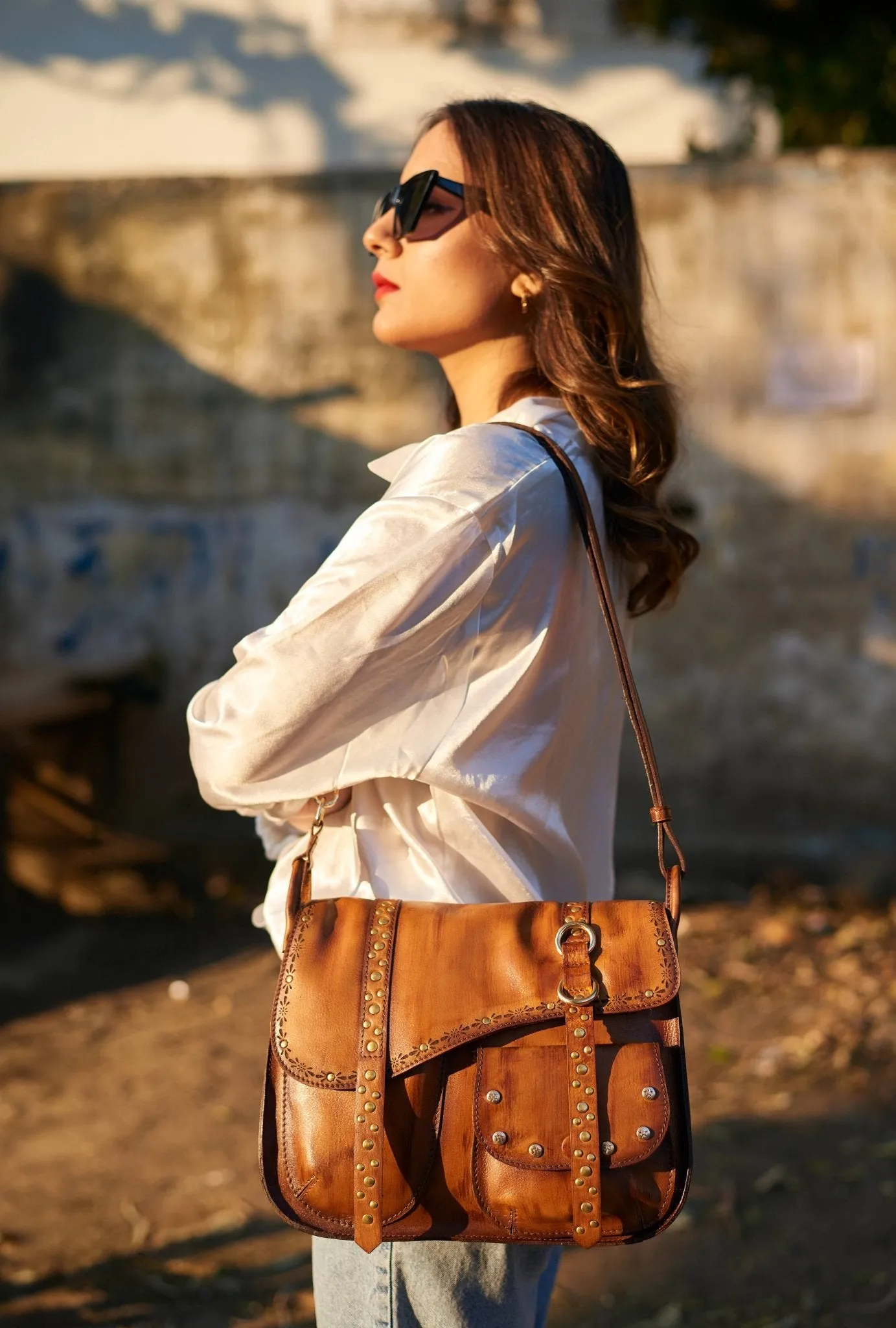 Modern day saddle bag