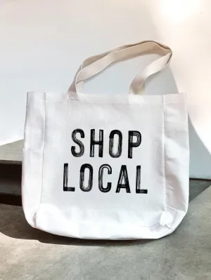 Modern Shop Local Tote Bag