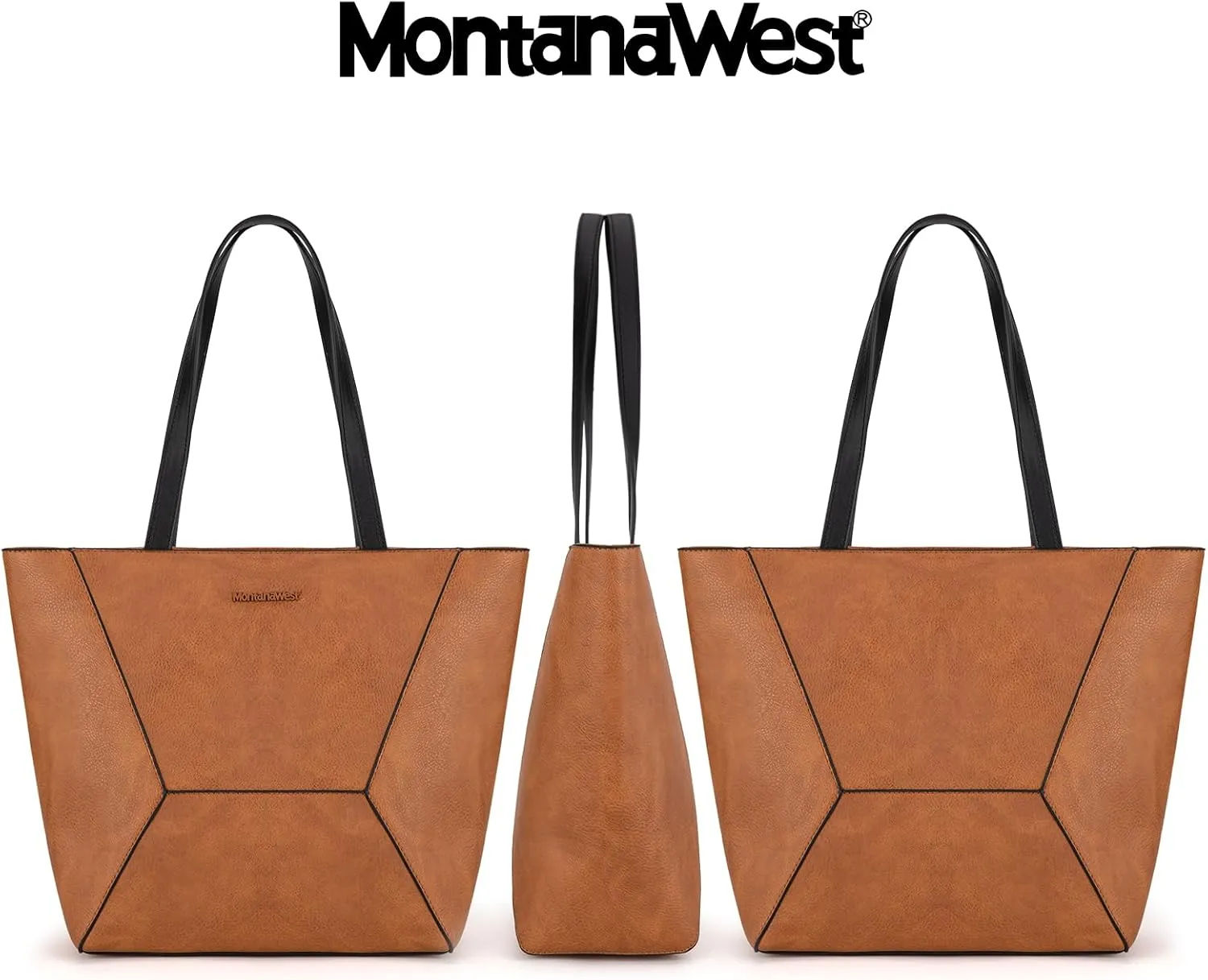 Montana West Tote Bag for Women Work Top Handle Handbags and Purses