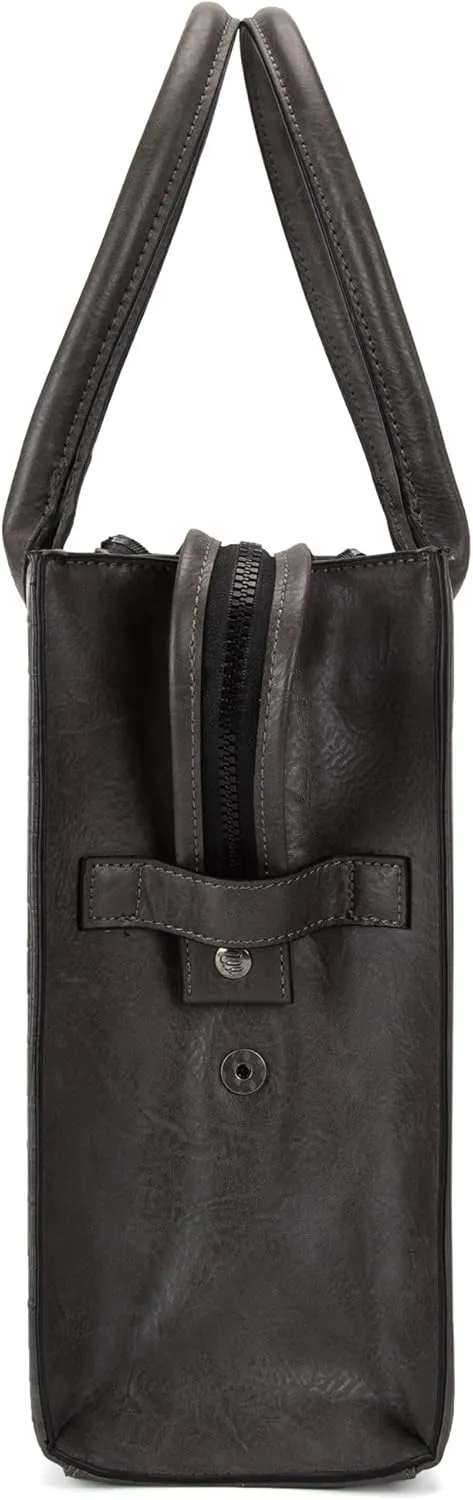 Montana West Wrangler Purse for Women Large Work Tote Bags with Strap Vintage Top-Handle Handbags