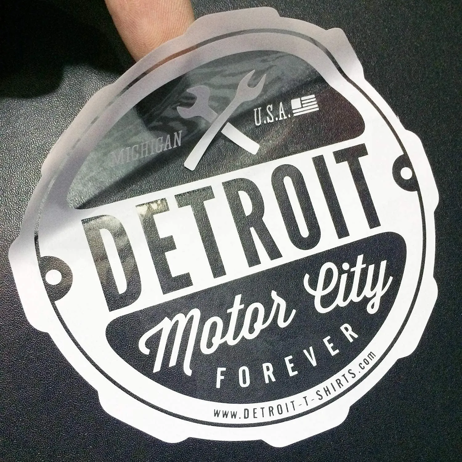 Motor City Forever Detroit T-Shirt Mens by Detroit Rebels