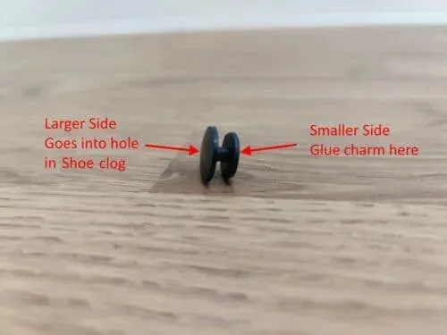 Mountain View Shoe Charm