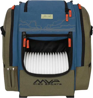 MVP Disc Sports James Conrad Voyager Series Backpack Disc Golf Bag (Choose Your Color and Size)