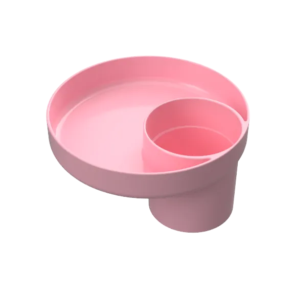 My Travel Tray Universal Child Cup and Food Tray - Pink