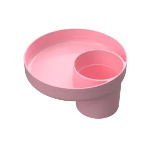 My Travel Tray Universal Child Cup and Food Tray - Pink